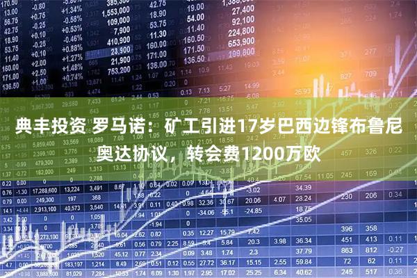 典丰投资 罗马诺：矿工引进17岁巴西边锋布鲁尼奥达协议，转会费1200万欧