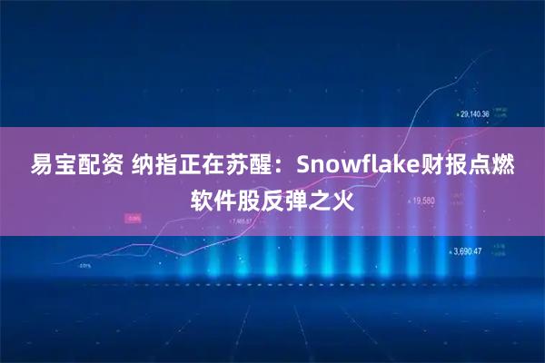易宝配资 纳指正在苏醒：Snowflake财报点燃软件股反弹之火