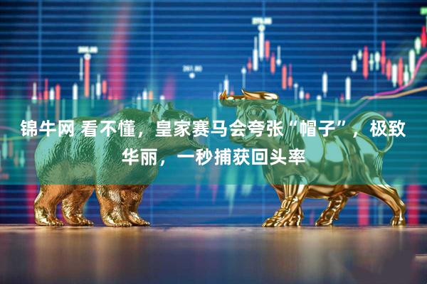 锦牛网 看不懂，皇家赛马会夸张“帽子”，极致华丽，一秒捕获回头率